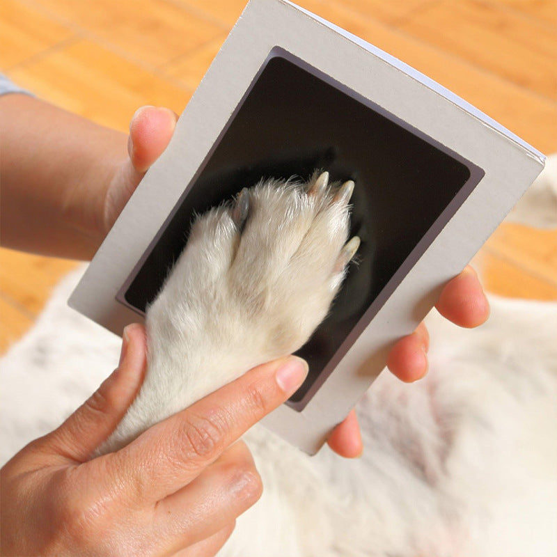 Commemorative Photo Album For Children And Pets Fingerprint Rubbing Postcard DIY Pet Supplies